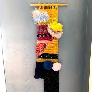 Handmade wall hanging macrame/ shabby chic style